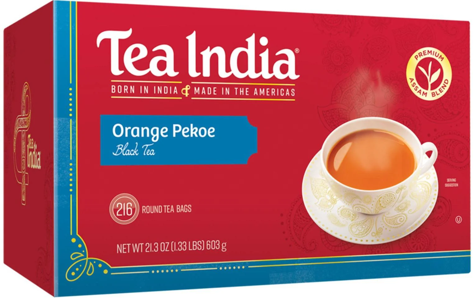 Tea India - Tea Bags - Orange Pekoe — Each (1 CT)