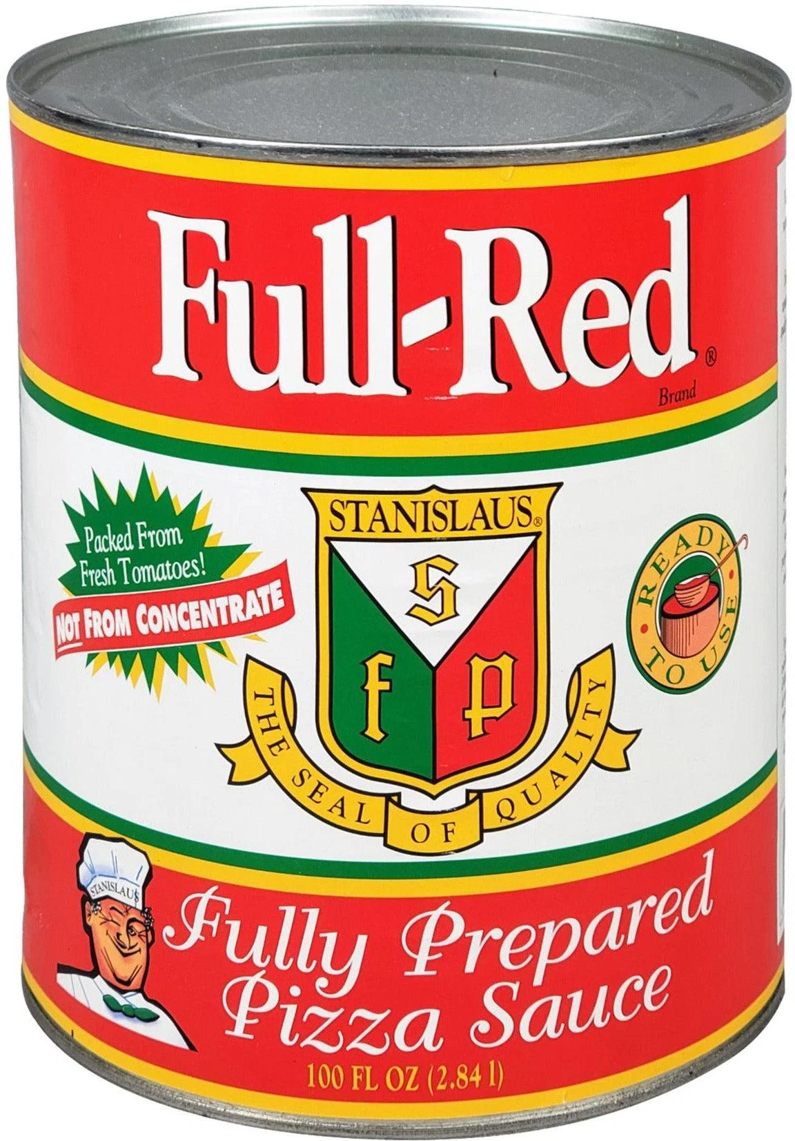 Full Red - Pizza Sauce - Fully Prepared — Case (6 x 100 OZ)