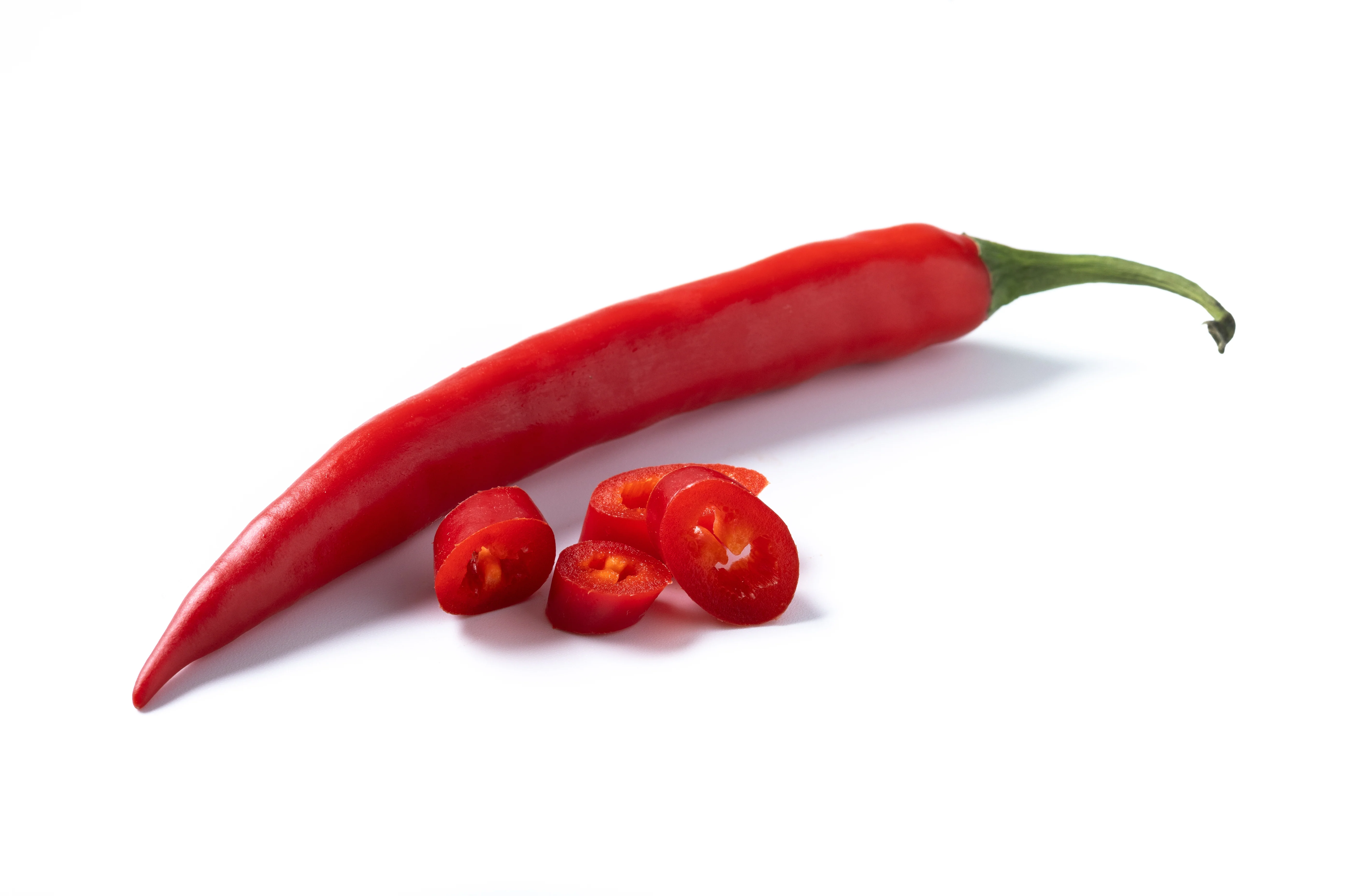 Fresh - Long Chilli - Red — Each (27 LB)