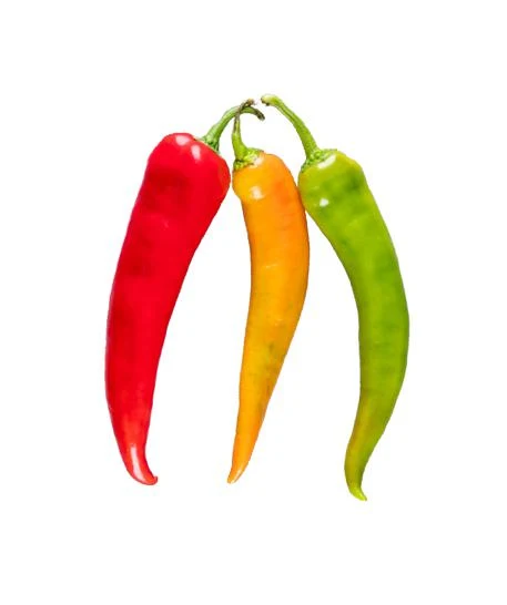 Fresh - Yellow/Green Hot Peppers - Hungarian - Long — Each (5 LB)