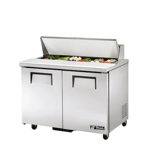 True - Salad Prep Megatop 48' 18 Pans 48.75x34.13x40.38IN