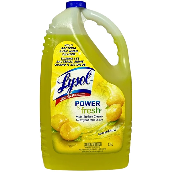 Lysol - Multi-Surface Lemon 4x4.26 LT