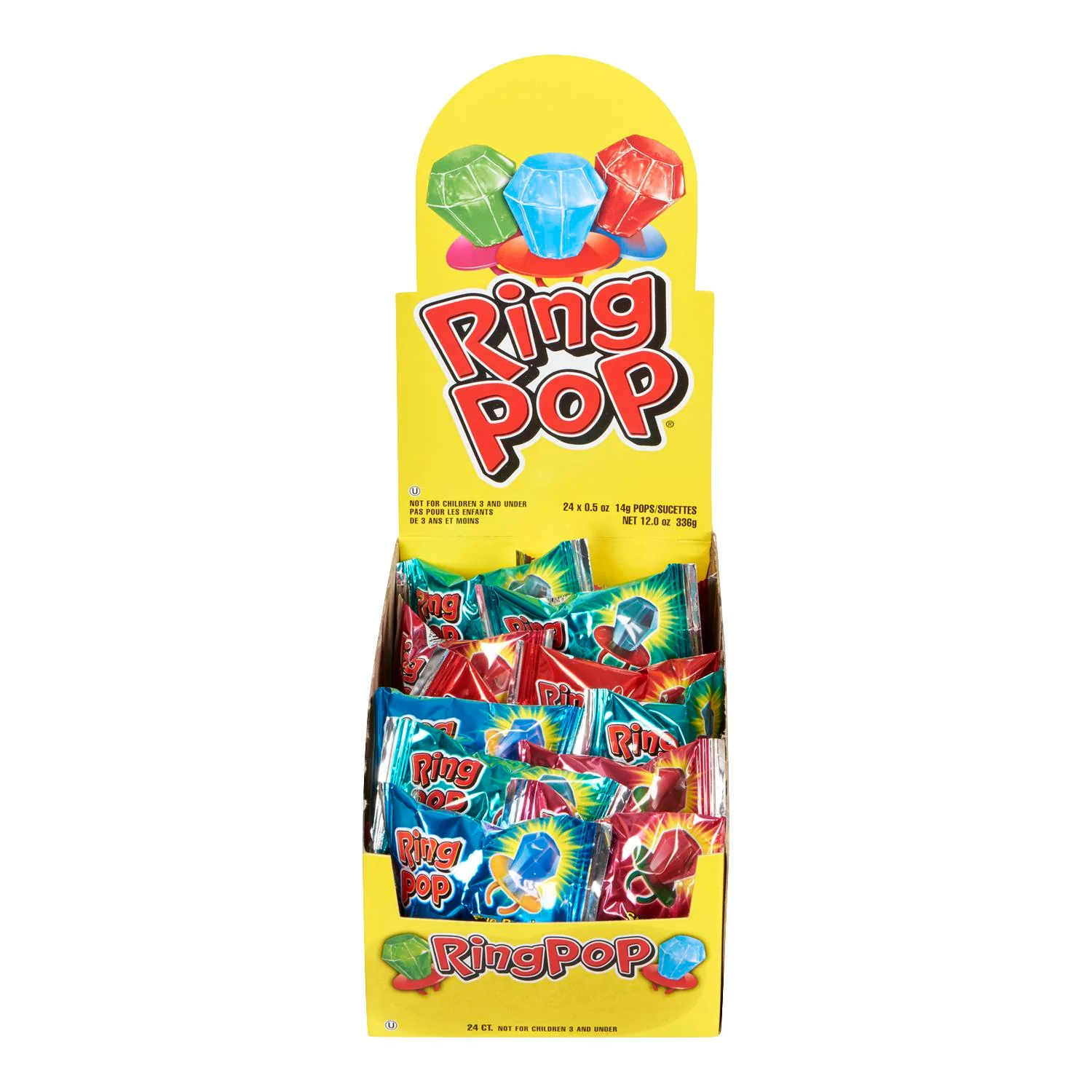 Regal - Ring Pop Fruit 24x14 GR