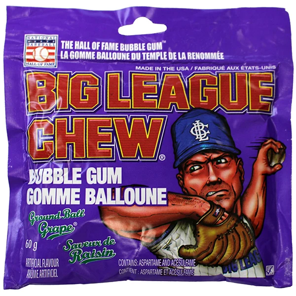 Big League - Chew Grape 12x60GR
