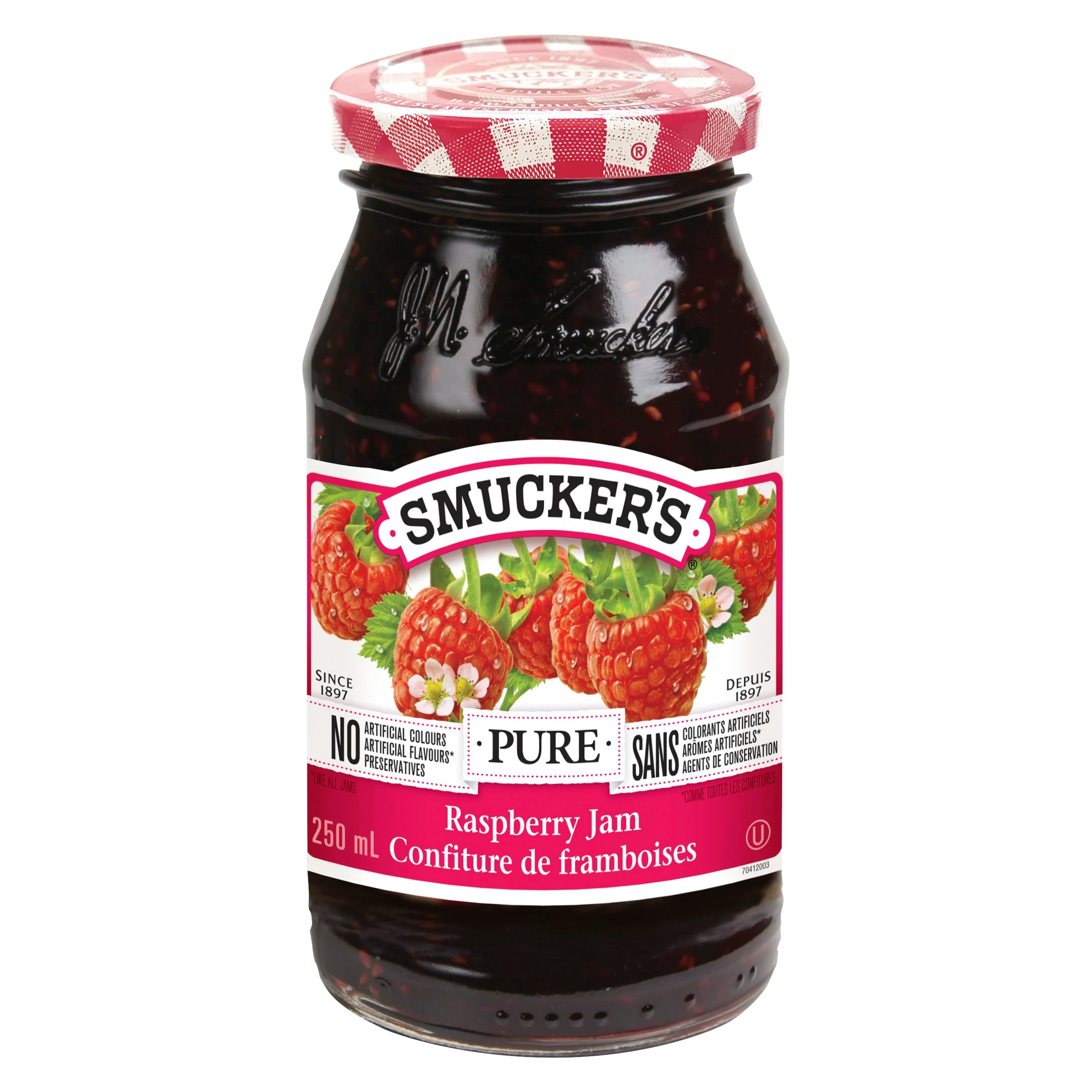Smuckers - Pure Raspberry 250ML