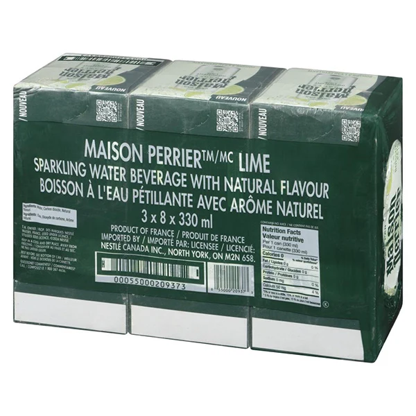 Maison Perrier - Slim Cans Lime 3x8x330 ML