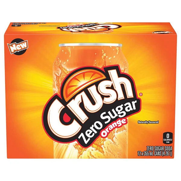 Crush - Orange Zero Sugar 12x355ML
