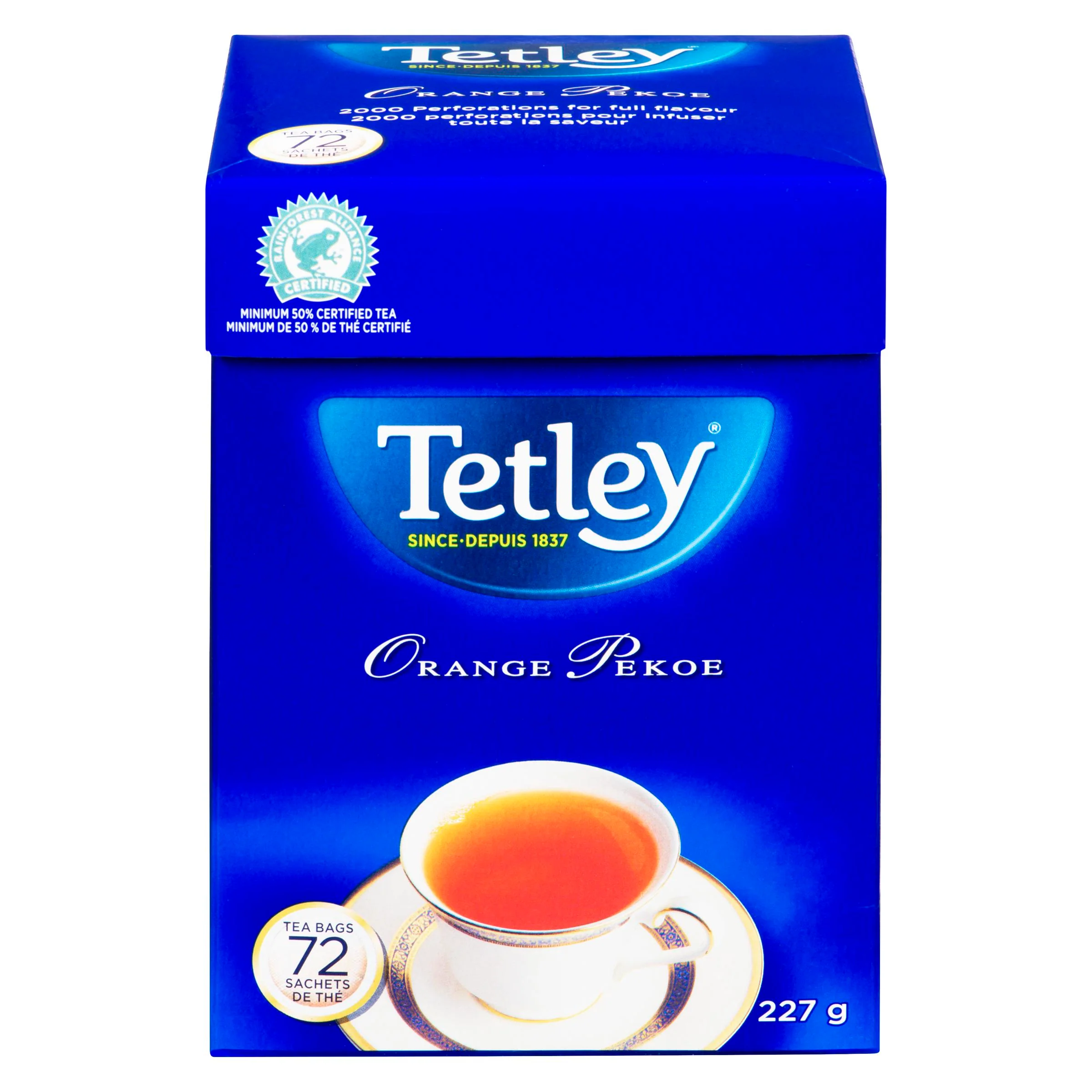Tetley - Orange Pekoe Tea Bags 72EA