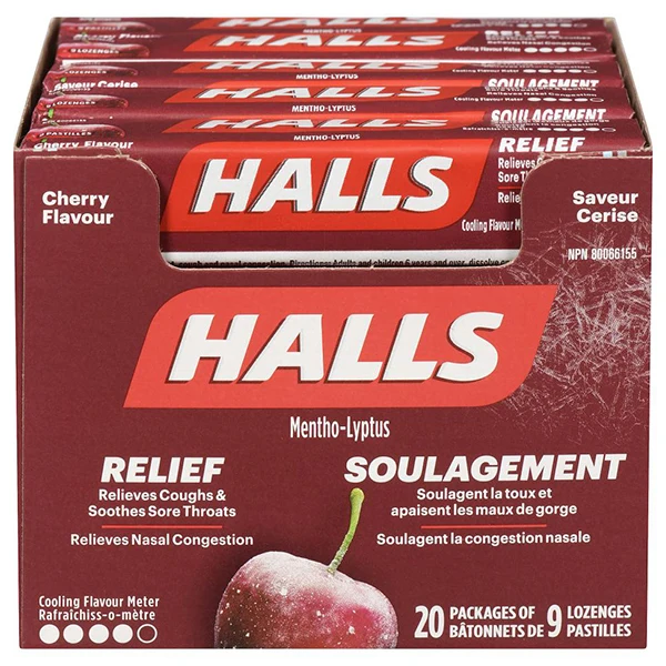 Halls - Cherry 20x9EA