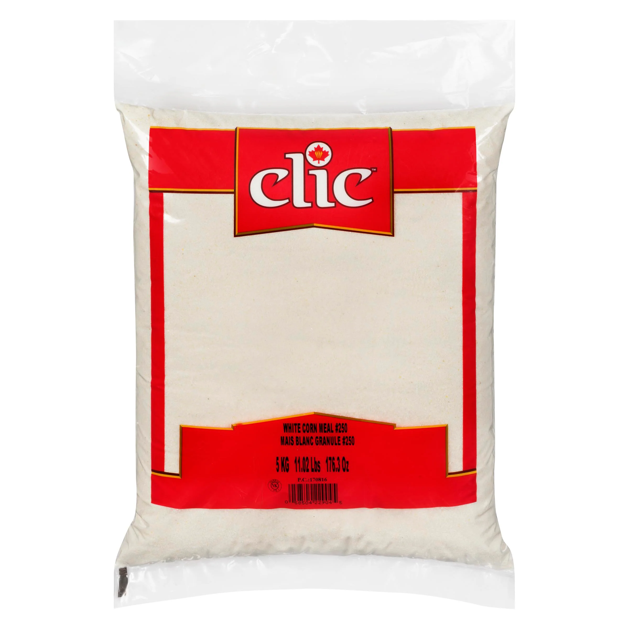 Clic - White Corn Meal #250 5KG