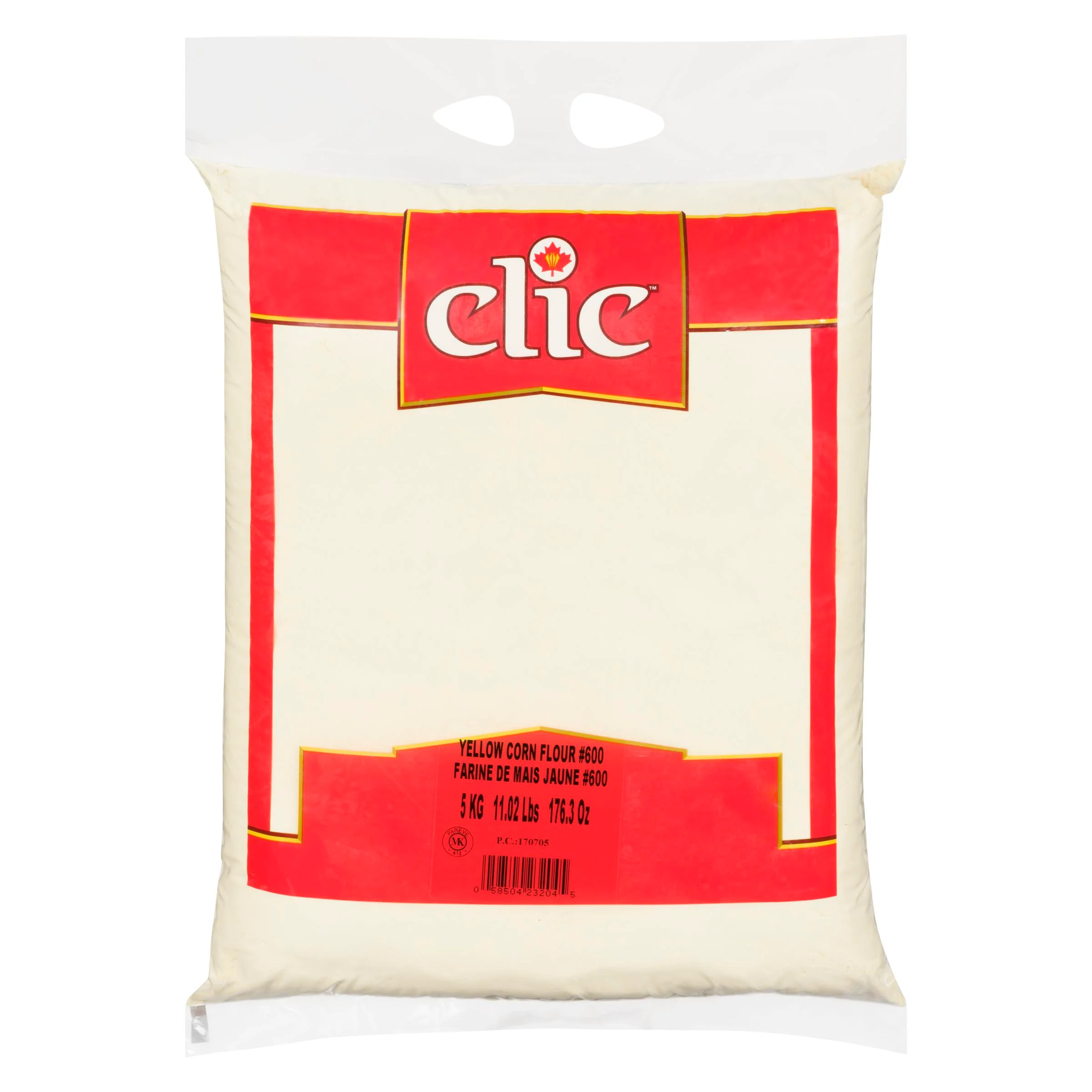 Clic - Yellow Corn Flour #600 5KG