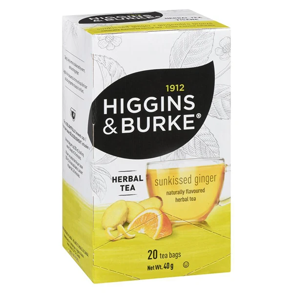 Higgins & Burke - Citrus Ginger Ginseng Tea 20EA