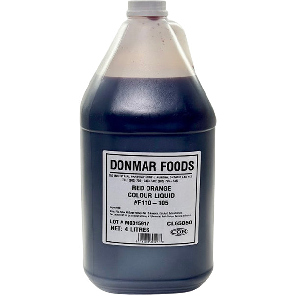Donmar Df - Red Orange Colour 4LT