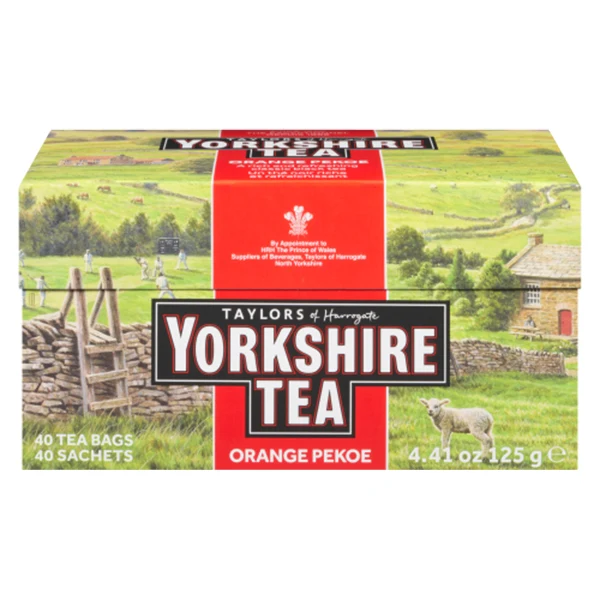Yorkshire Tea - Black Orange Pekoe 40CTX125G