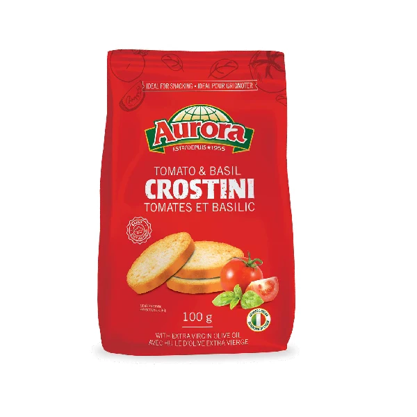 Aurora - Crostini Tomato And Basil 100GR