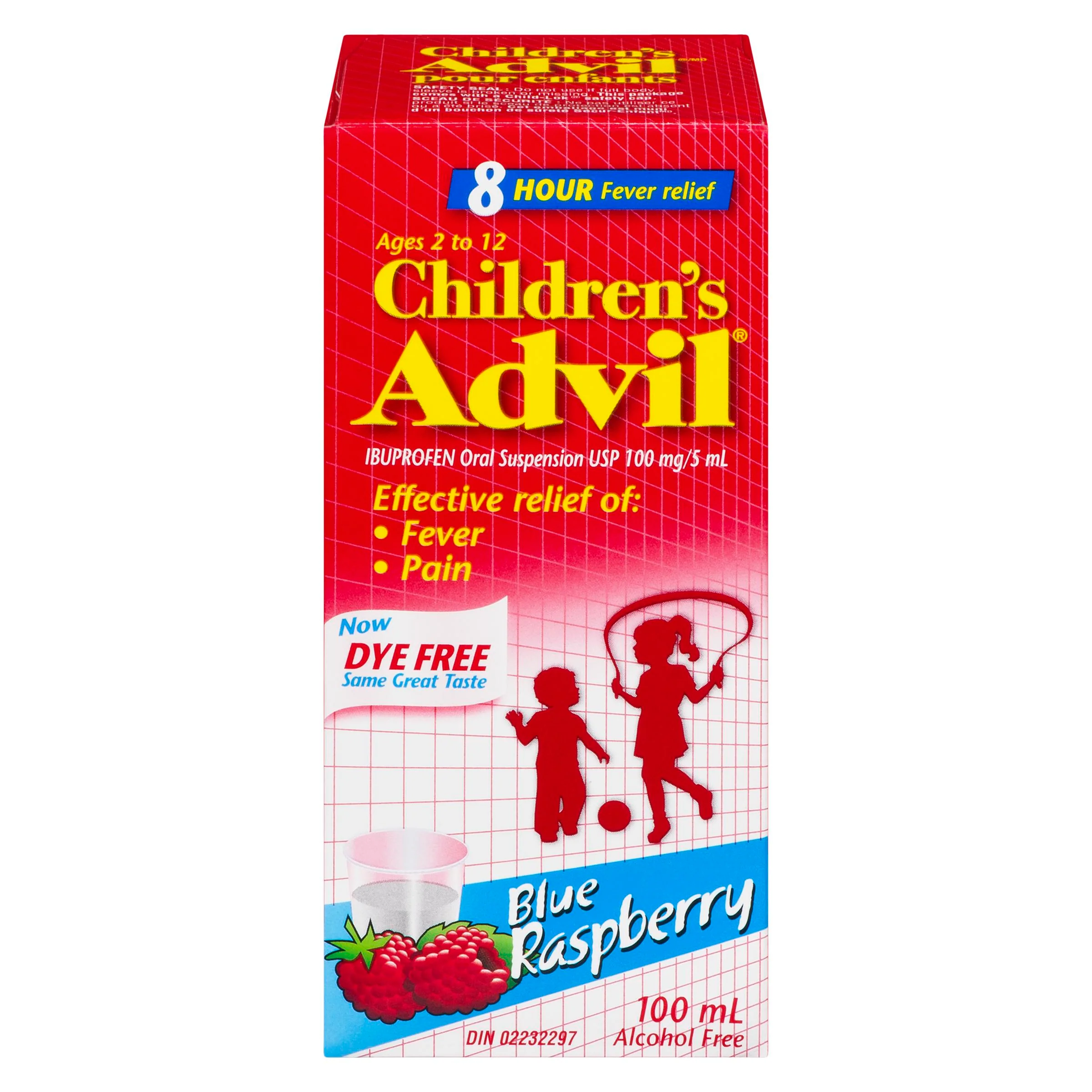 Advil - Children'S Blue Raspberry Df 100ML