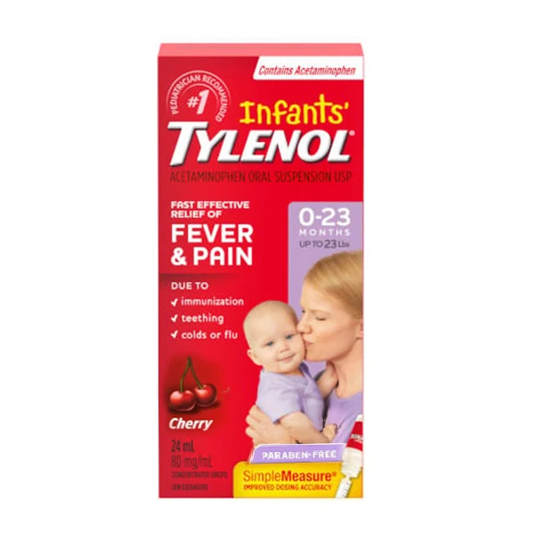 Johnson & - Tylenol Drops Cherry 24ML