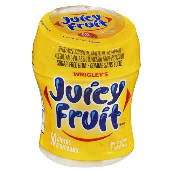 Juicy Fruit - Bottle Gum 6x60EA