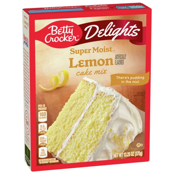 Betty Crocker - Super Moist Lemon Cake Mix 375GR