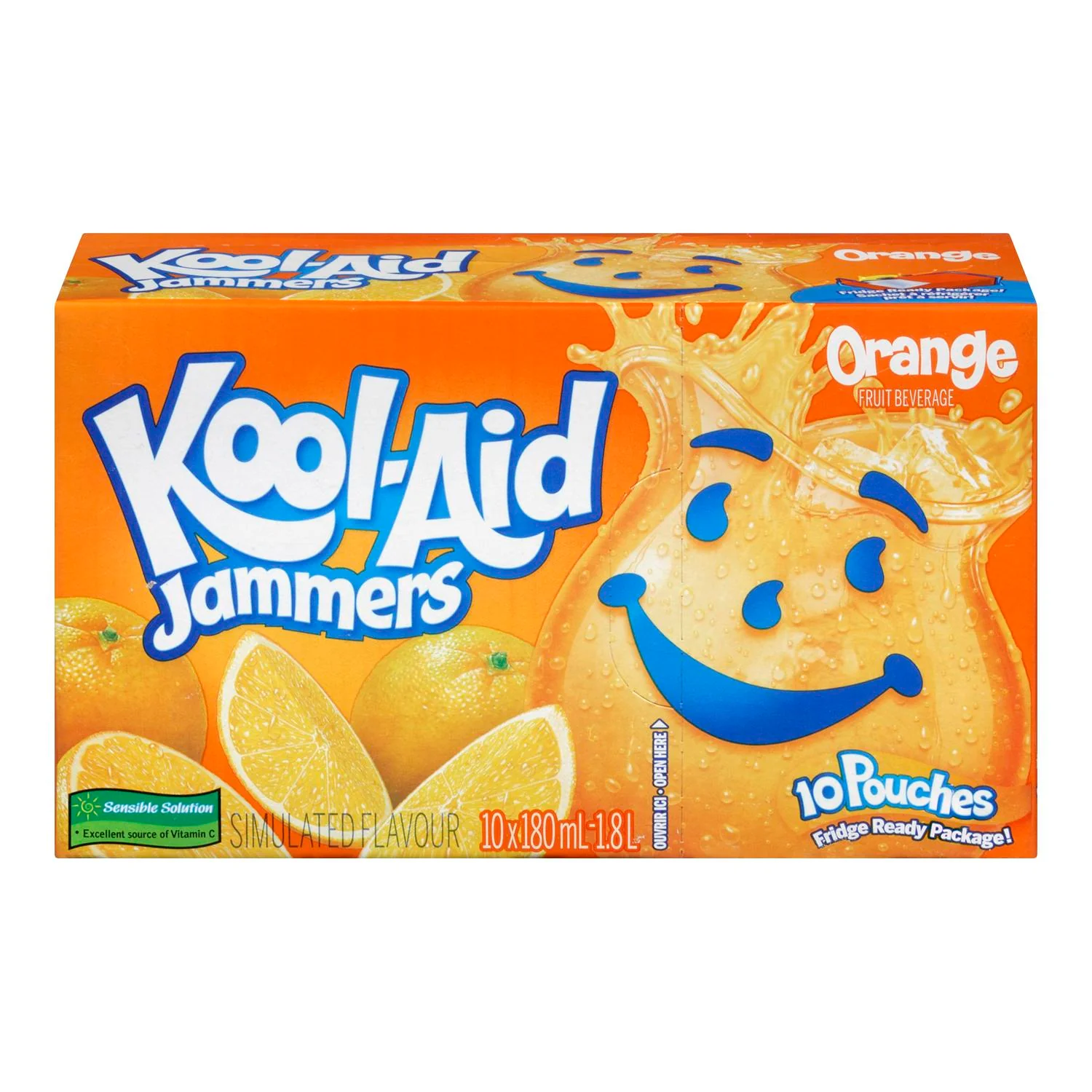 Kool-Aid - Jammers Orange 10x180 ML