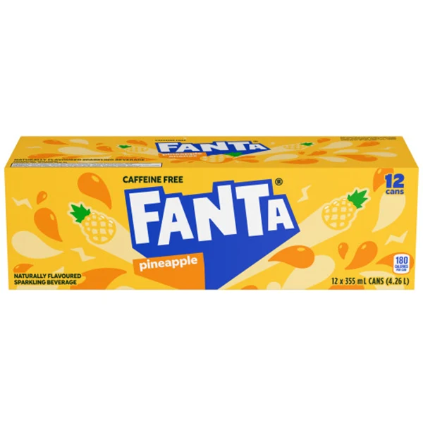 Fanta - Pineapple 12x355ML