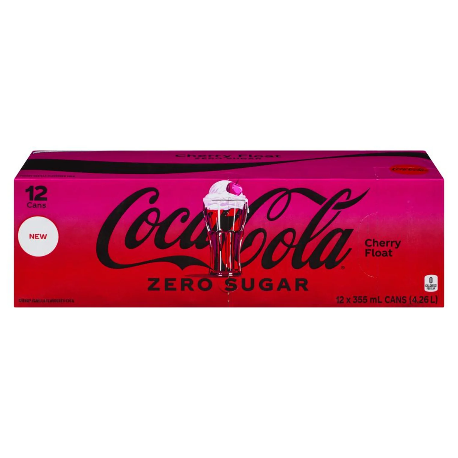 Coca Cola - Coke Cherry Float Zero Sugar 12x355ML