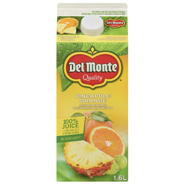 Del Monte - Pineapple Orange 1.6LT