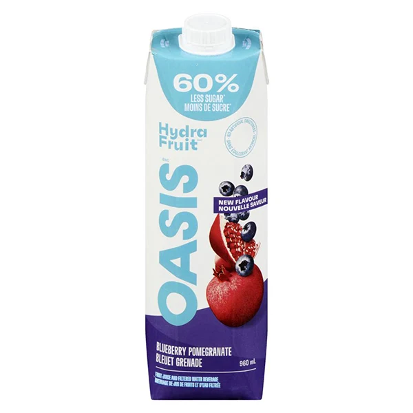 Oasis - Hydrafruit Bluberry Pom 960ML