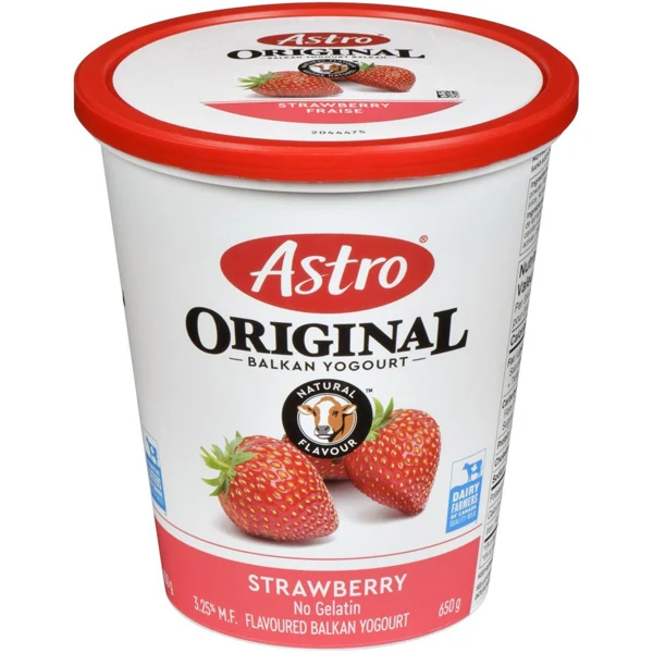 Astro - Original Yogurt Strawberry 6% 650GR