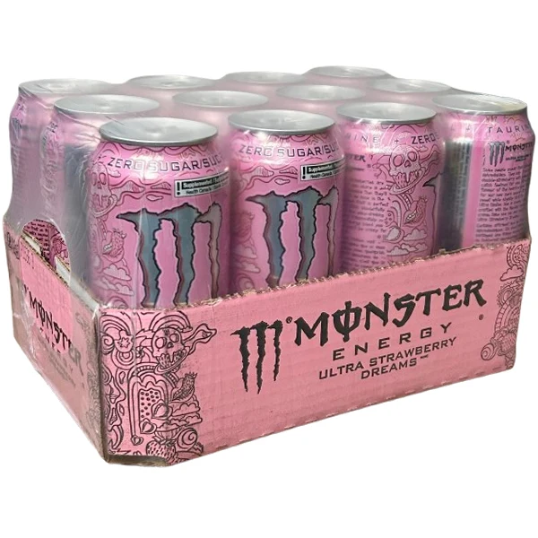 Monster - Energy Ultra Strawberry 12x473 ML