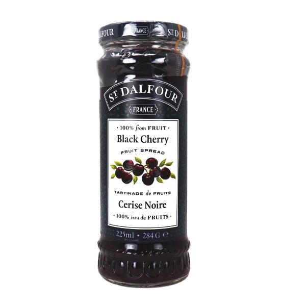 St Dalfour - Black Cherry Spread 225ML