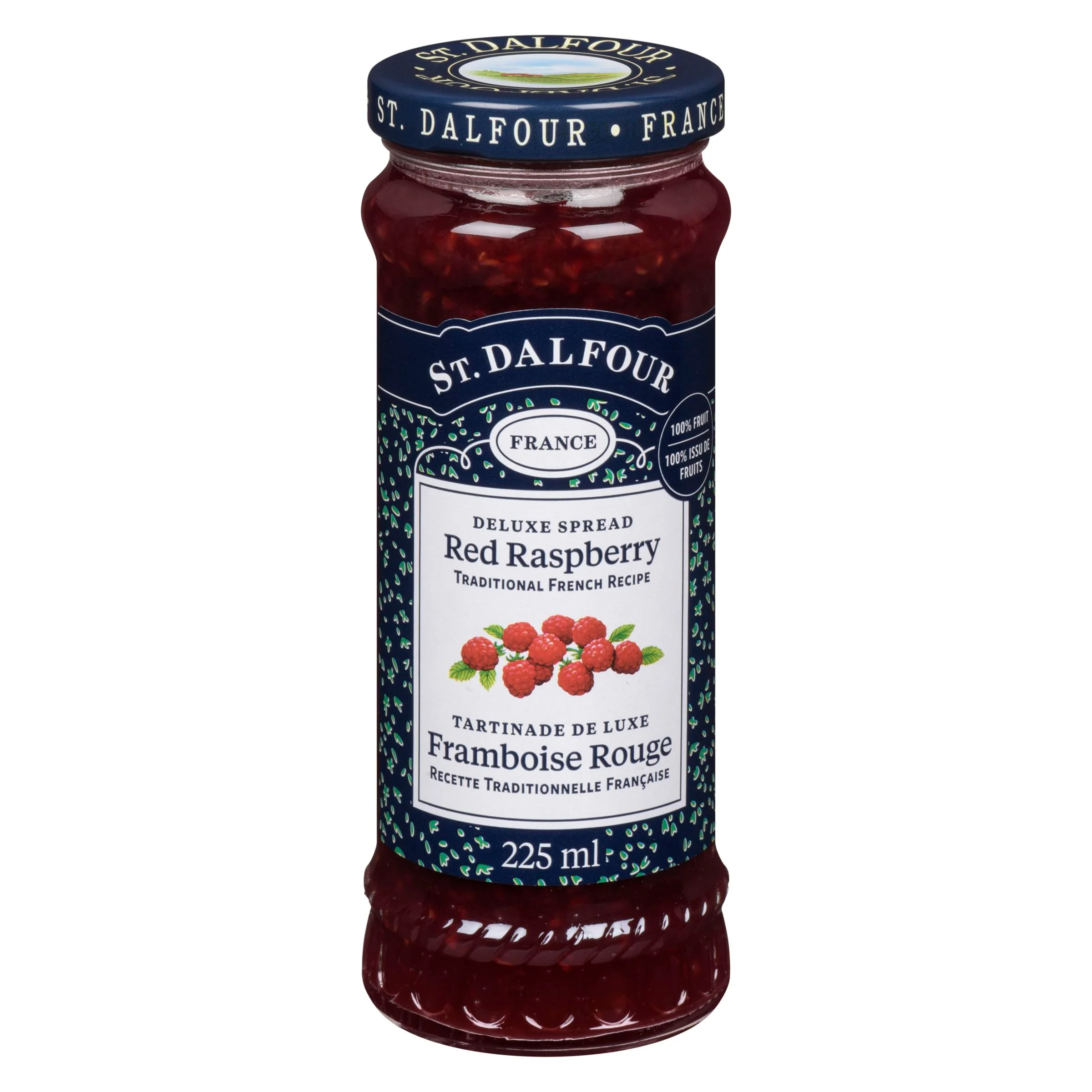 St Dalfour - Red Raspberry Spread 225ML