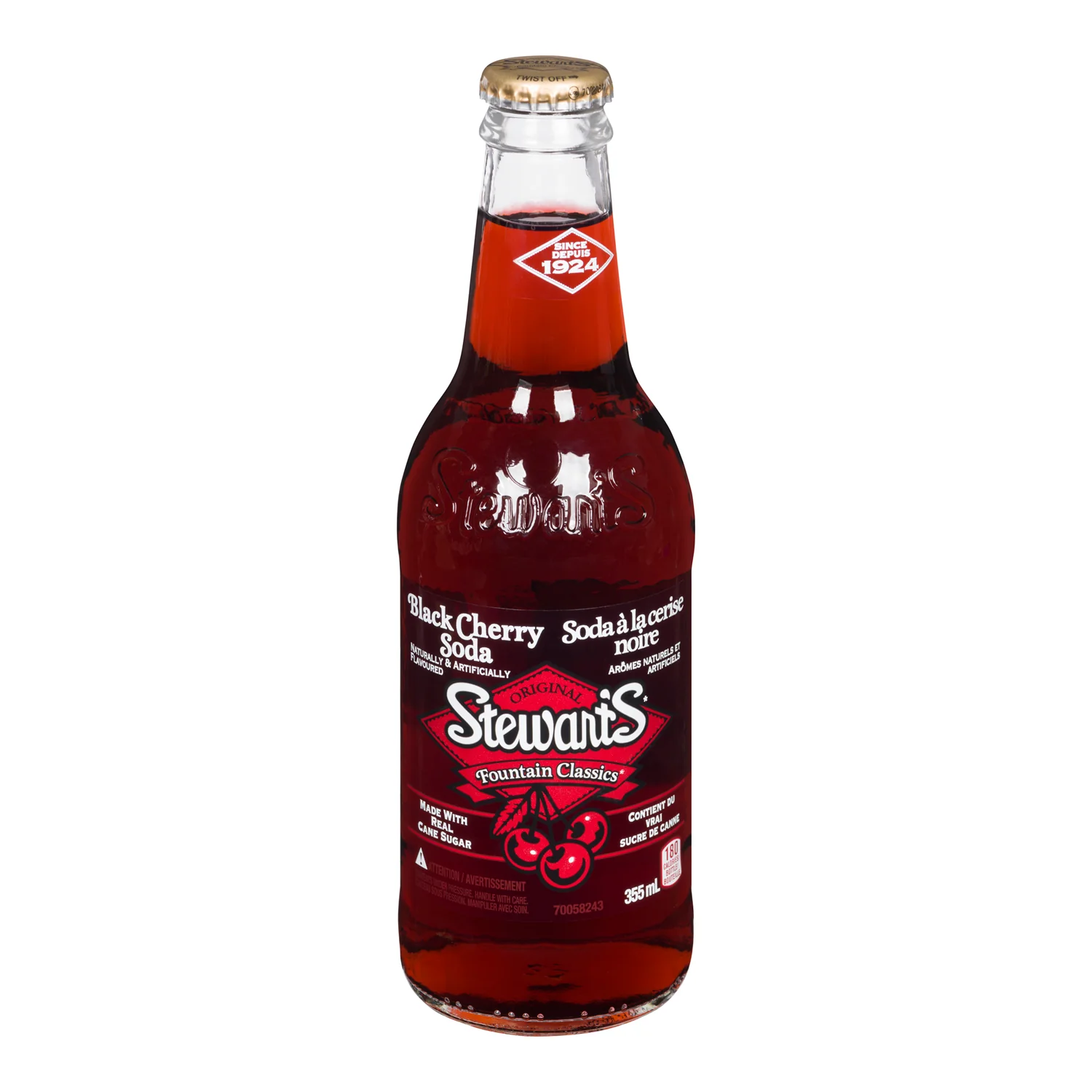 Stewarts - Black Cherry 24x355 ML