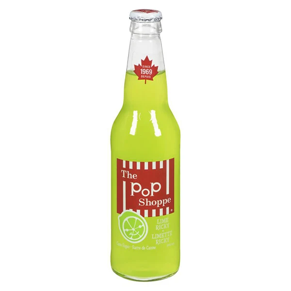 Pop Shoppe - Lime Rickey Soda Gb 12x355 ML 12x355ML