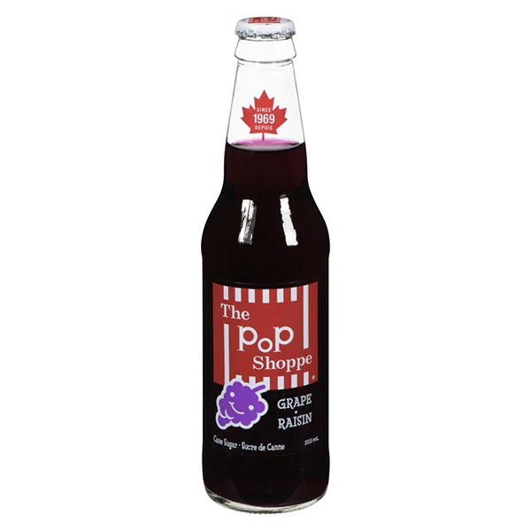 Pop Shoppe - Grape Soda Gb 12x355ML