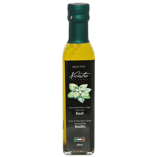 Nicastro - Basil Extra Virgin Olive Oil 250ML