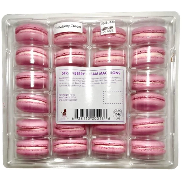 Ag Macarons - Strawberry Cream 24CT