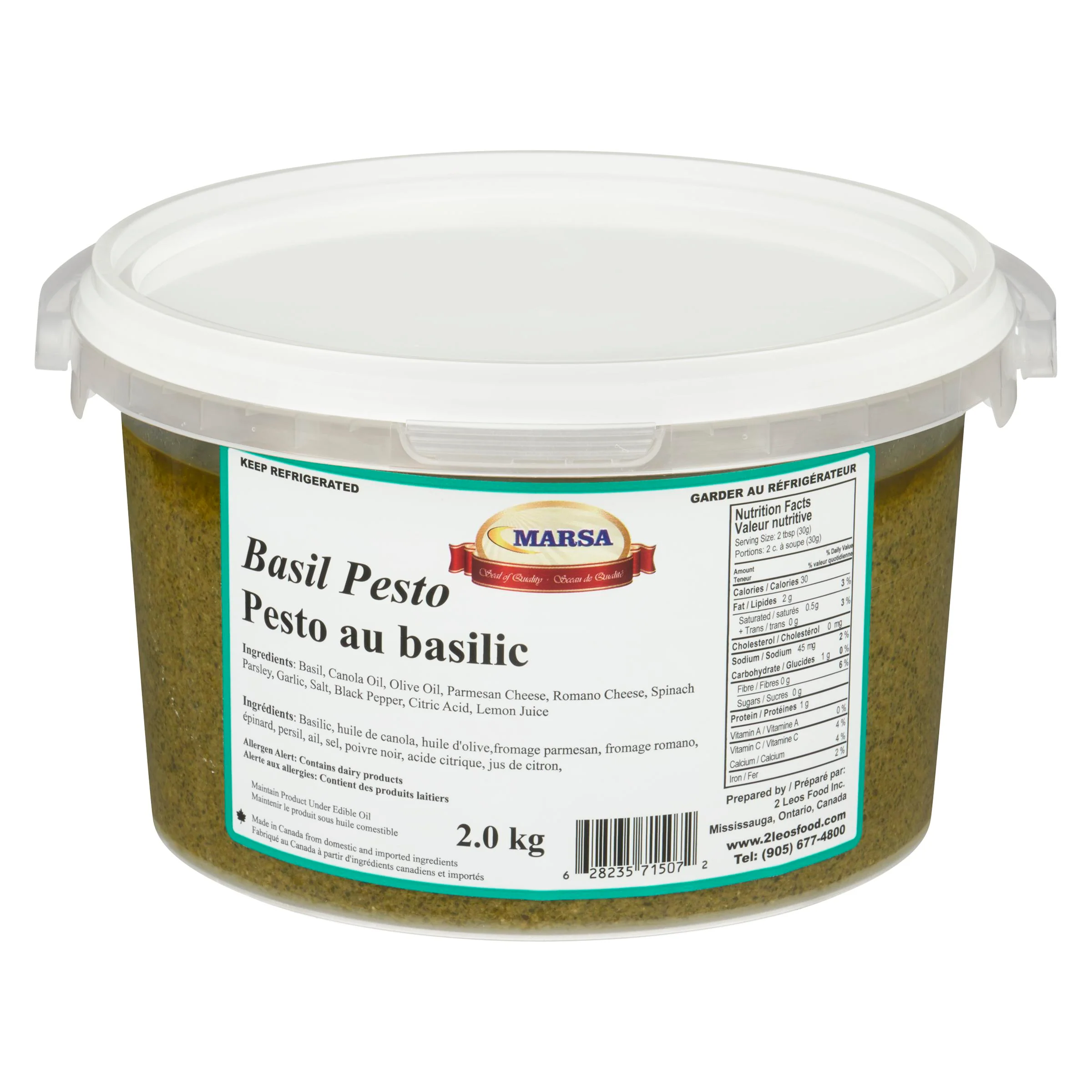 Marsa - Basil Pesto 2KG