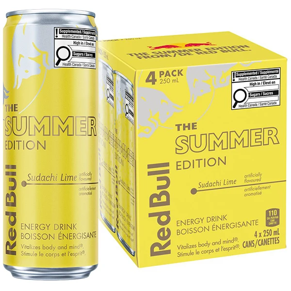 Red Bull - Sudachi Lime 4x250 ML