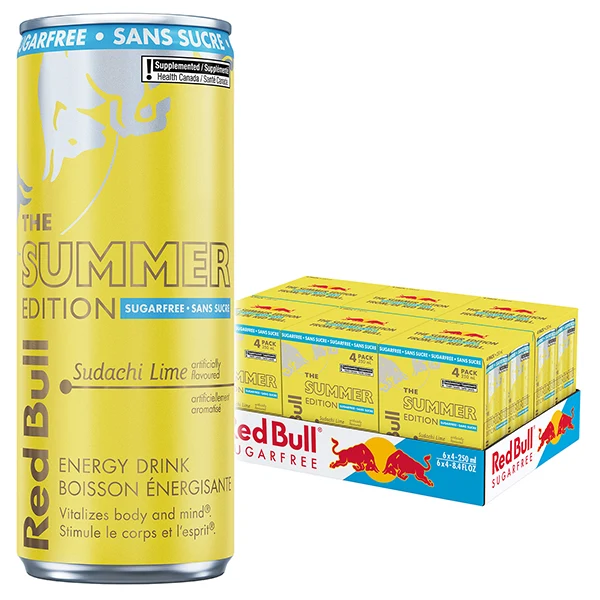 Red Bull - Sudachi Lime Sugar Free 4x250 ML
