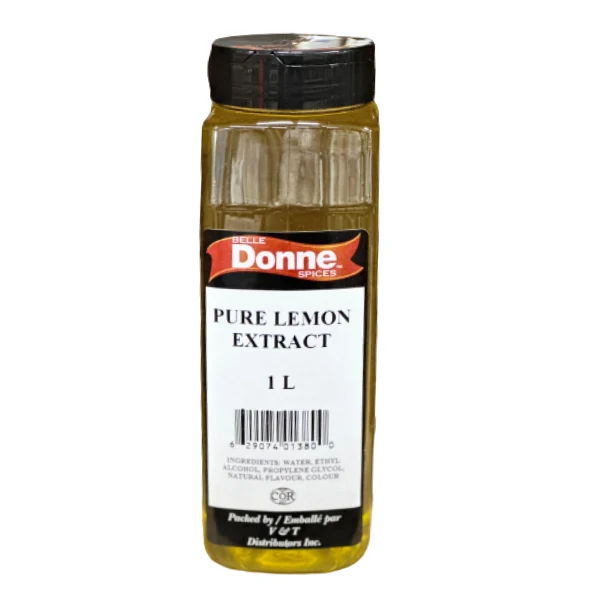 Belle Donne - Pure Lemon Extract 1LT