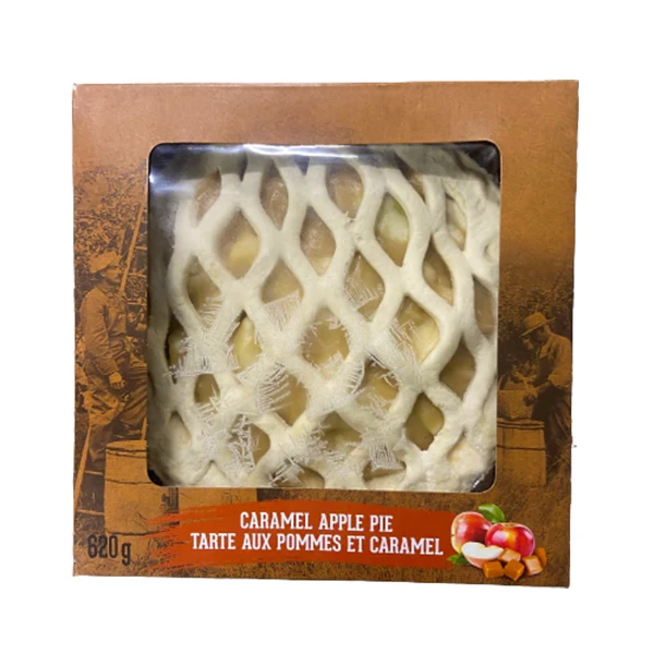 Apple Valley - Caramel 8IN Unbaked Pie 600GR
