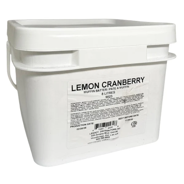 Legacy - Lemon Cranberry Muffin Mix 15LB
