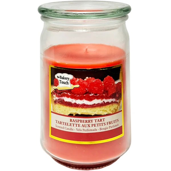 Bakery Shop - Raspberry Tart Jar Candle 15OZ