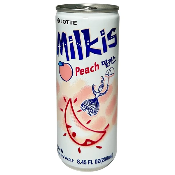 Lotte - Milkis Peach Milk Drink 6x250 ML