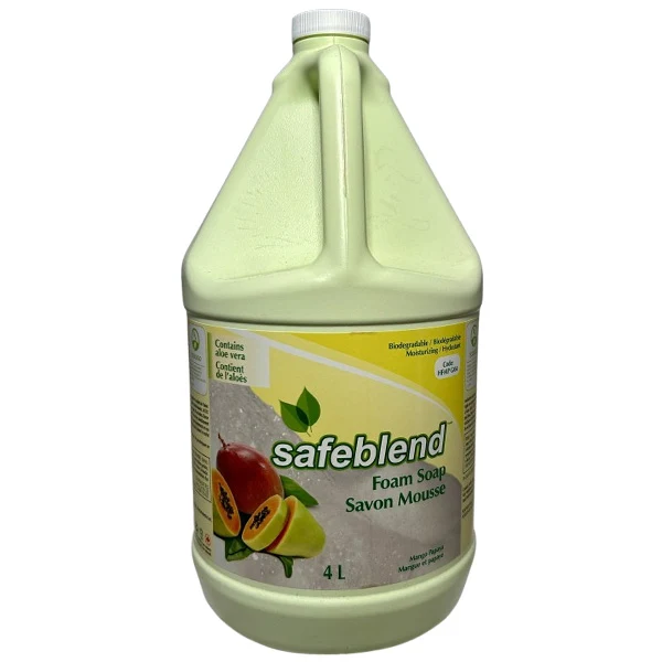 Safeblend - Foam Soap Mango Papaya 4LT