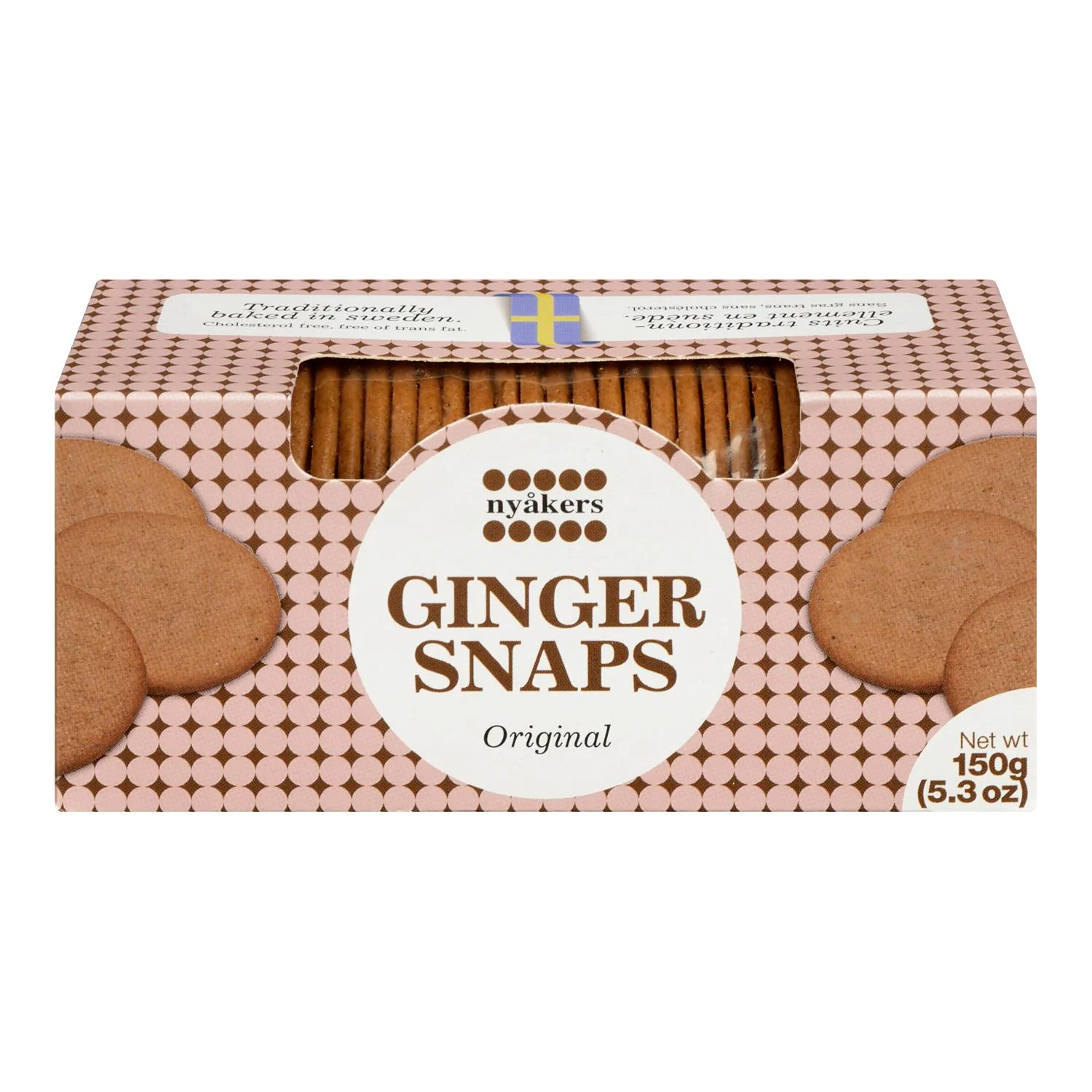 Nyakers - Ginger Snaps 150G