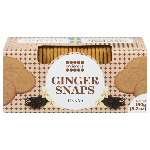 Nyakers - Vanilla Ginger Snaps 150GR