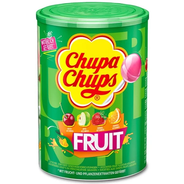 Chupa Chups - Fruit Container 6x100 PC