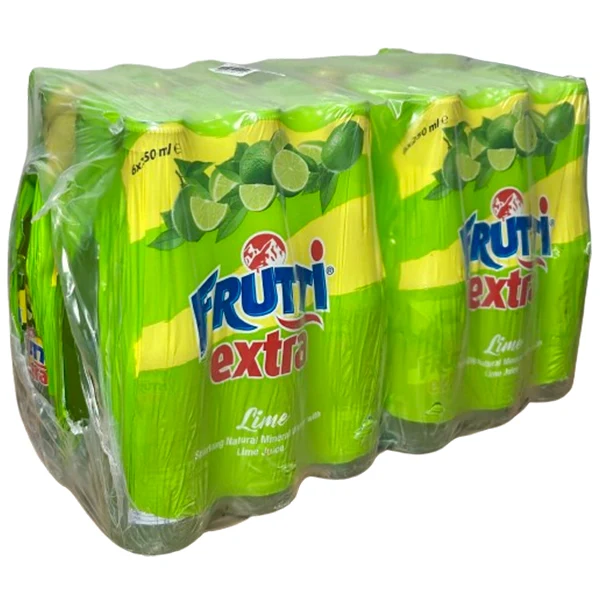 Uludag - Frutti Extra Lime Flavored Sparkling Mineral Water 24x250 ML
